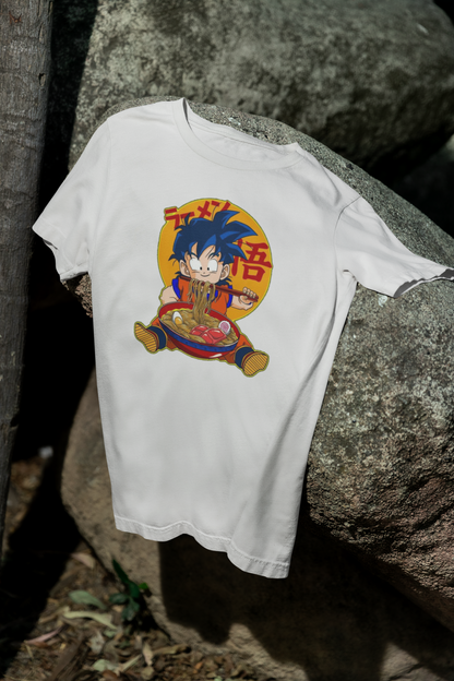 Camiseta Otaku (100% Algodón) Personaje Gohan de Dragon Ball