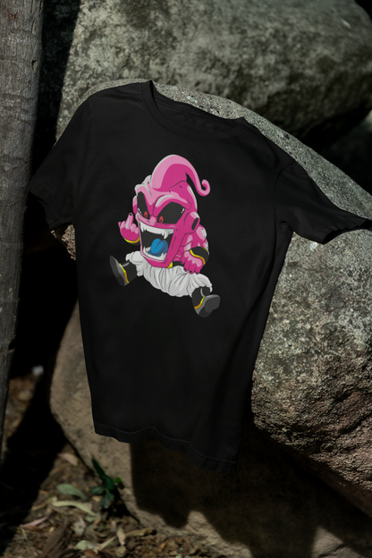 Camiseta Otaku (100% Algodón) Personaje Majin Buu de Dragon Ball