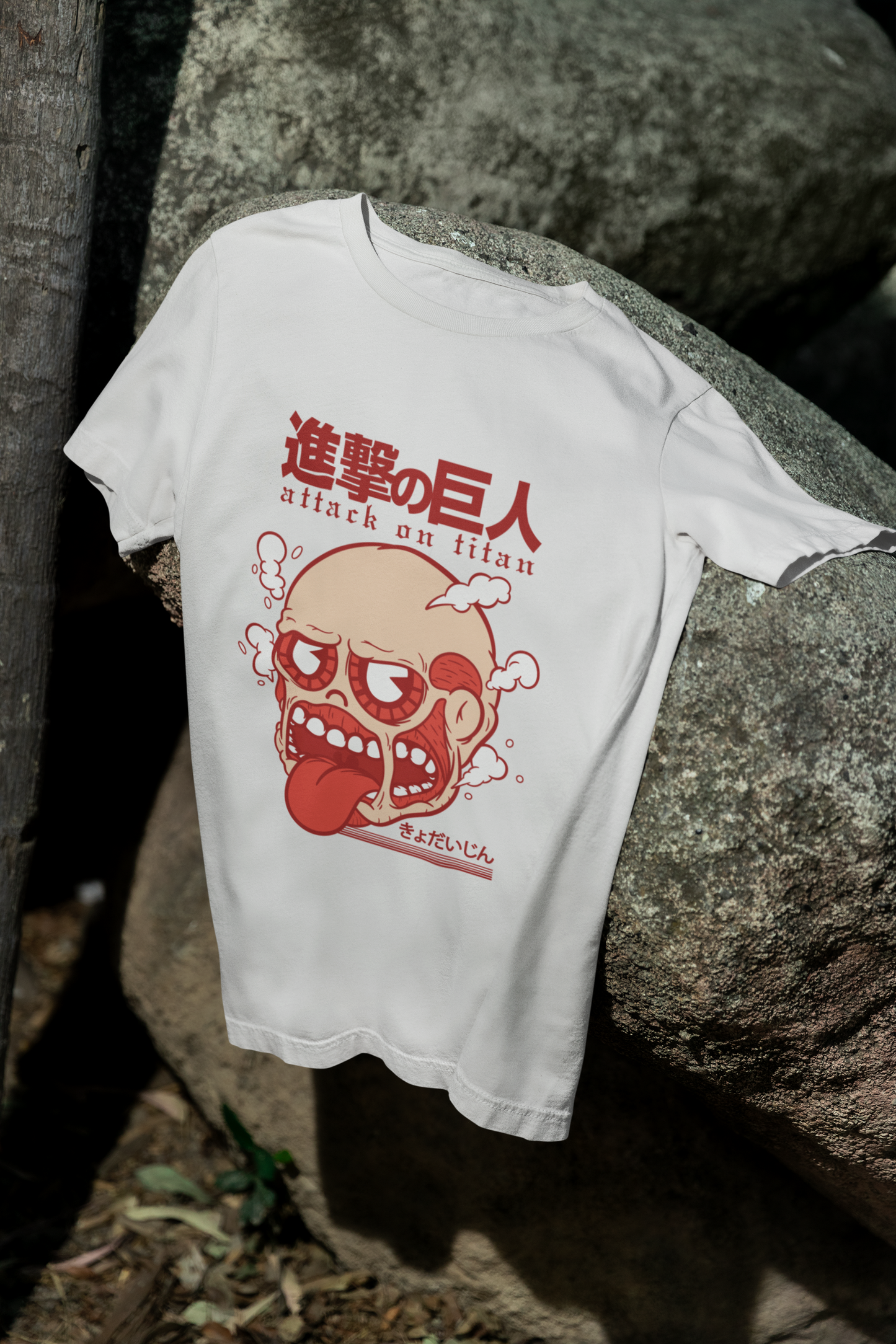 Camiseta Otaku (100% Algodón) Personaje Titan de Attack On Titan