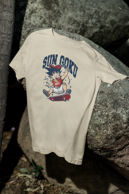 Camiseta Otaku (100% Algodón) Personaje Goku de Dragon Ball