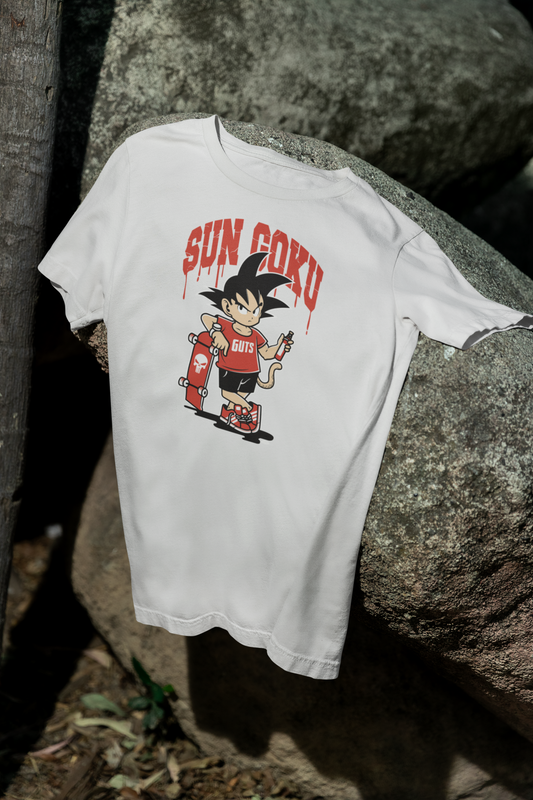 Camiseta Otaku (100% Algodón) Personaje Goku de Dragon Ball