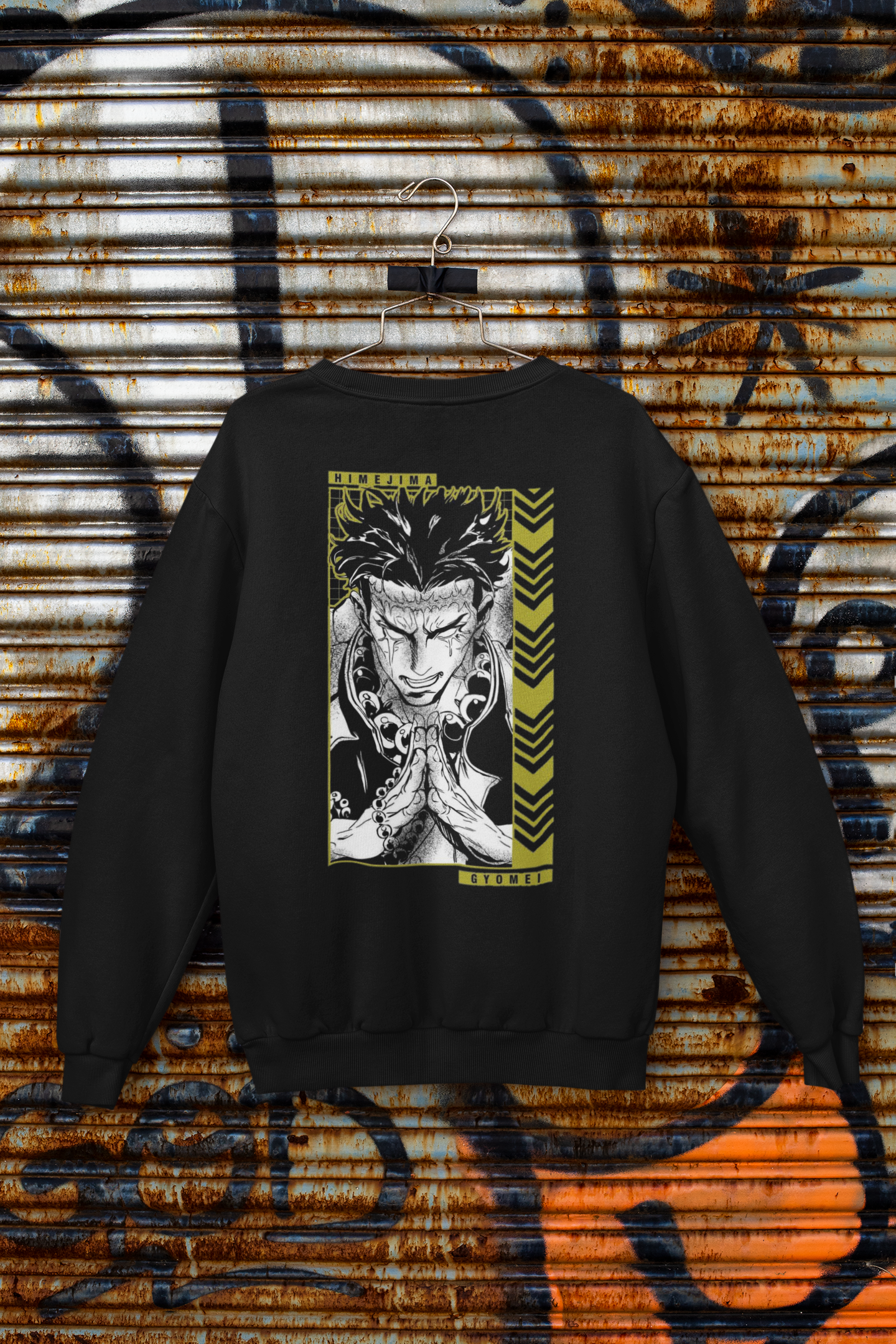 Buzo Otaku (Algodón y Poliéster) Personaje Gyomei de Demon Slayer