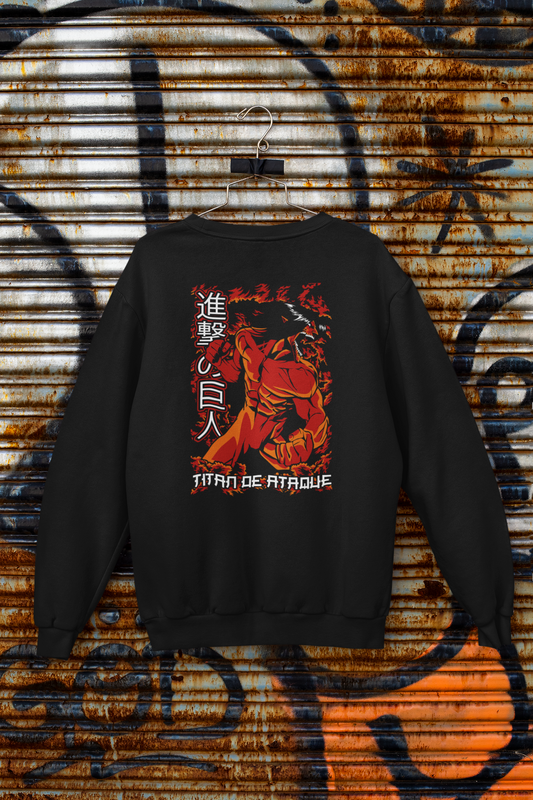 Buzo Otaku (Algodón y Poliéster) Personaje Titan de Attack On Titan