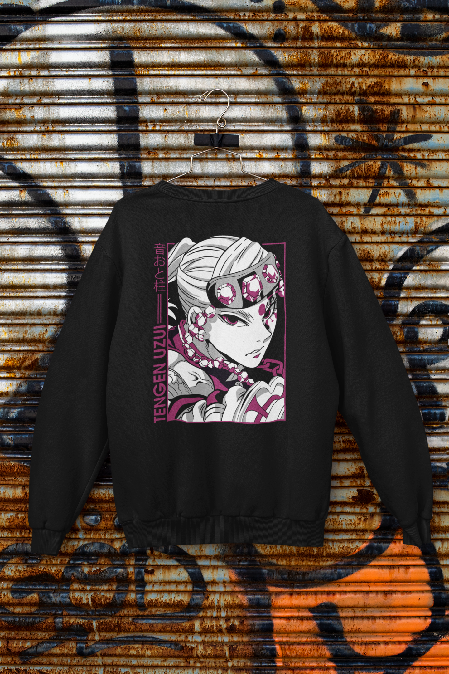 Buzo Otaku (Algodón y Poliéster) Personaje Tengen de Demon Slayer
