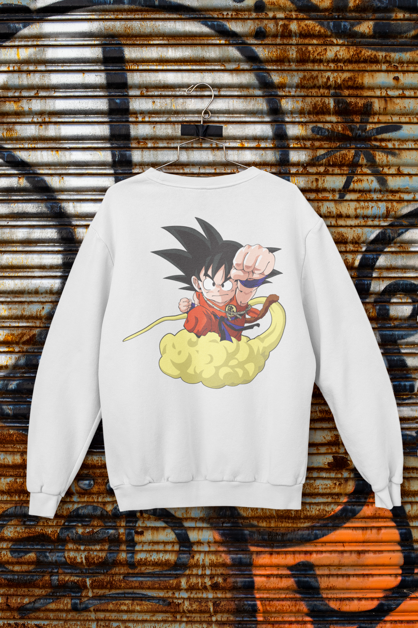 Buzo Otaku (Algodón y Poliéster) Personaje Goku de Dragon Ball