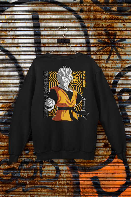 Buzo Otaku (Algodón y Poliéster) Personaje Gohan de Dragon Ball