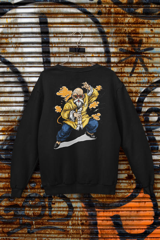 Buzo Otaku (Algodón y Poliéster) Personaje Maestro Roshi de Dragon Ball