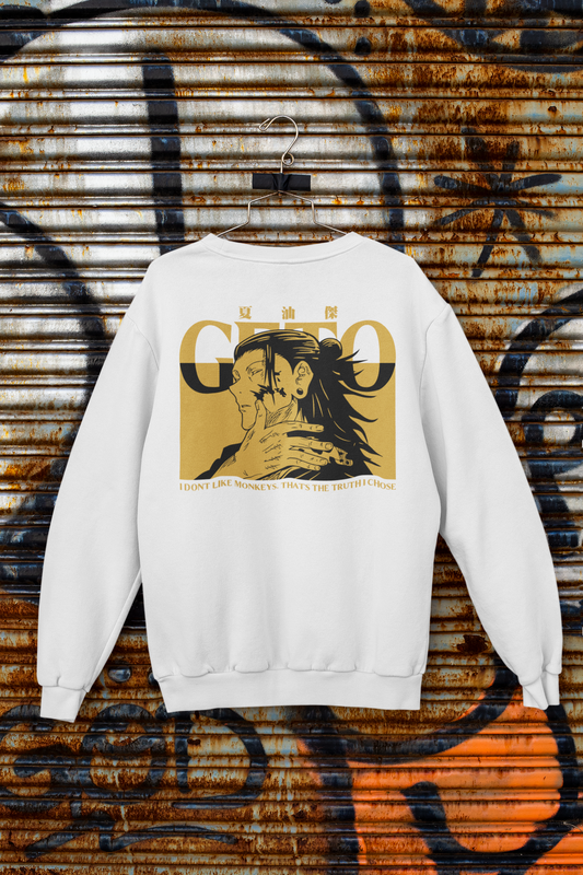 Buzo Otaku (Algodón y Poliéster) Personaje Geto de Jujutsu Kaisen