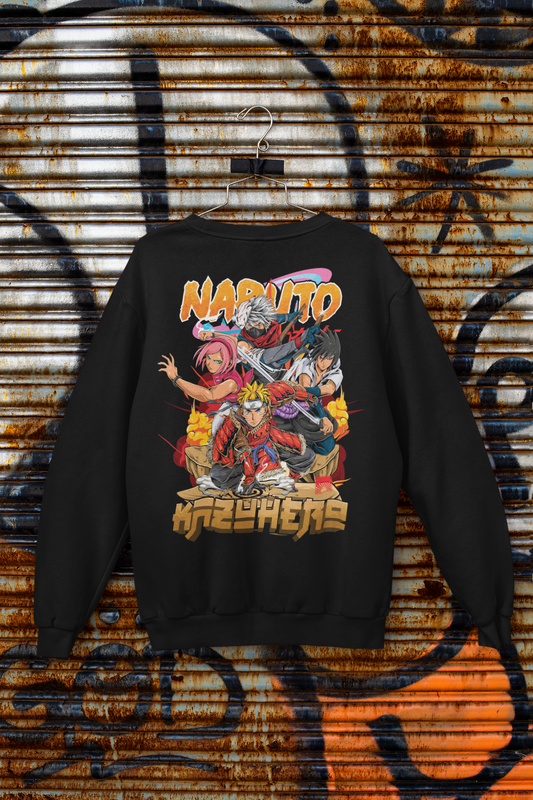 Buzo Otaku (Algodón y Poliéster) Equipo 7 de Naruto