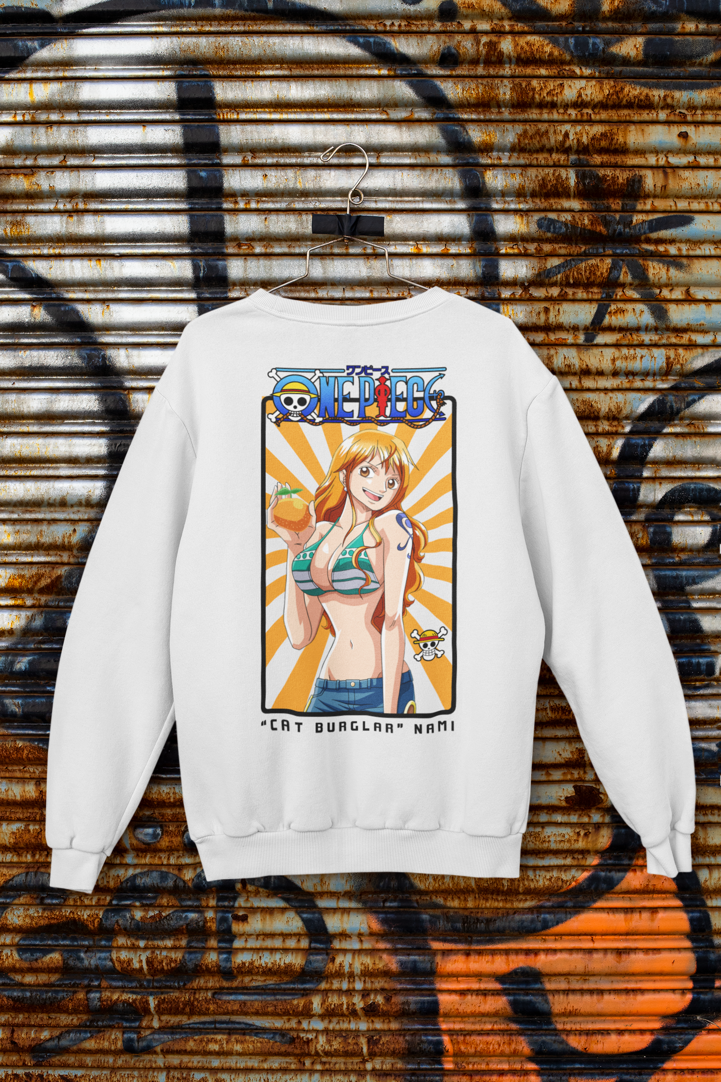 Buzo Otaku (Algodón y Poliéster) Personaje Nami de One Piece