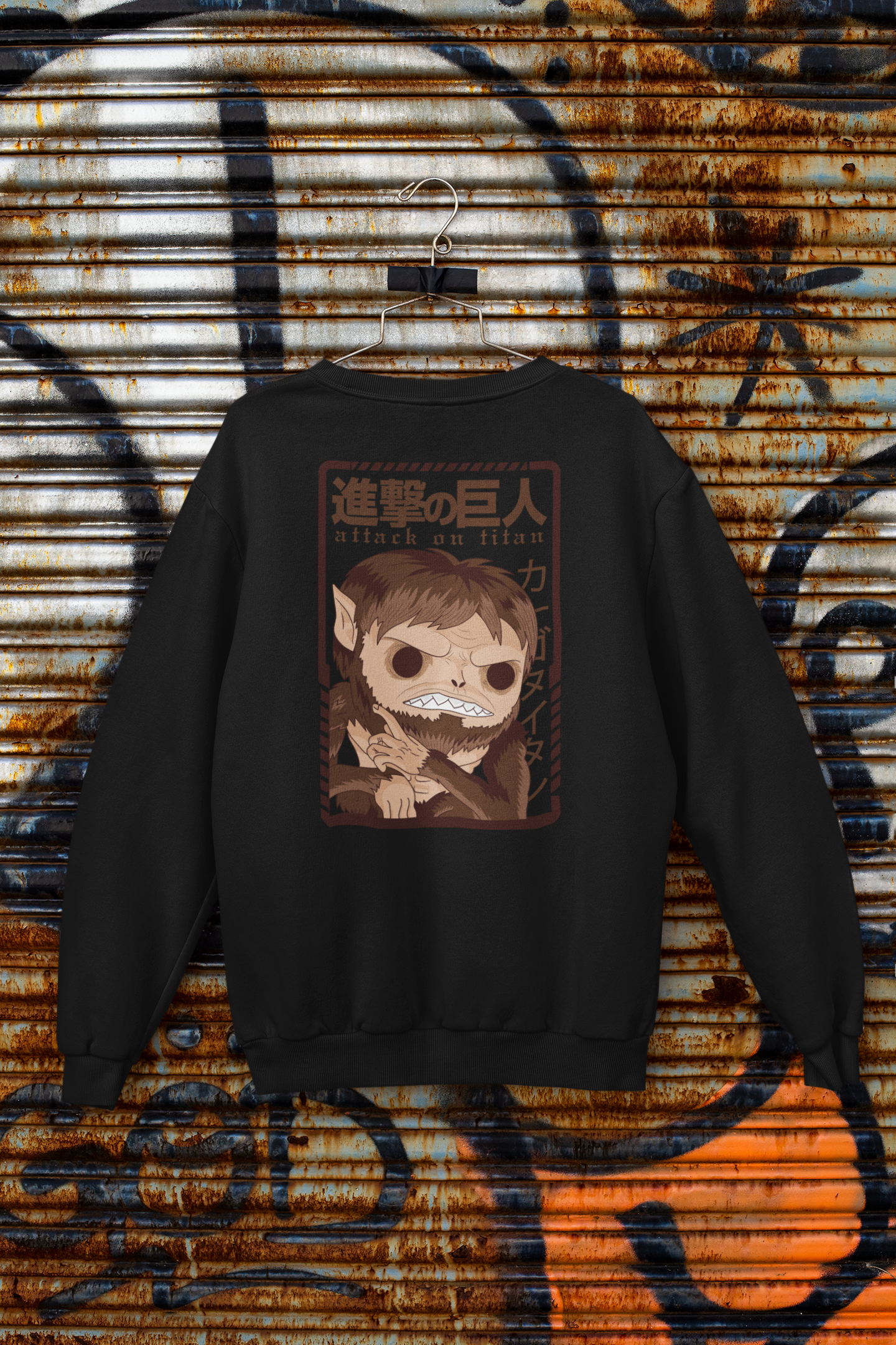 Buzo Otaku (Algodón y Poliéster) Personaje Titan de Attack On Titan