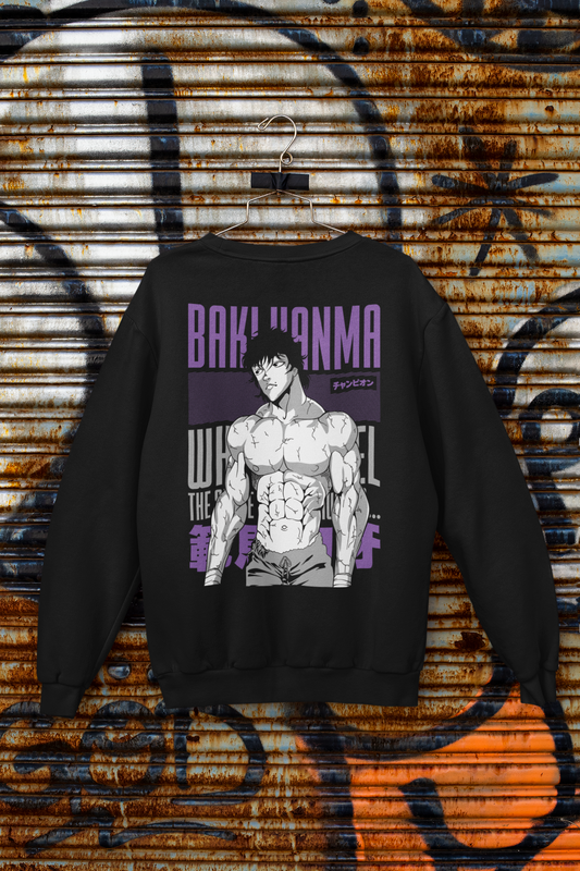 Buzo Otaku (Algodón y Poliéster) Personaje Baki