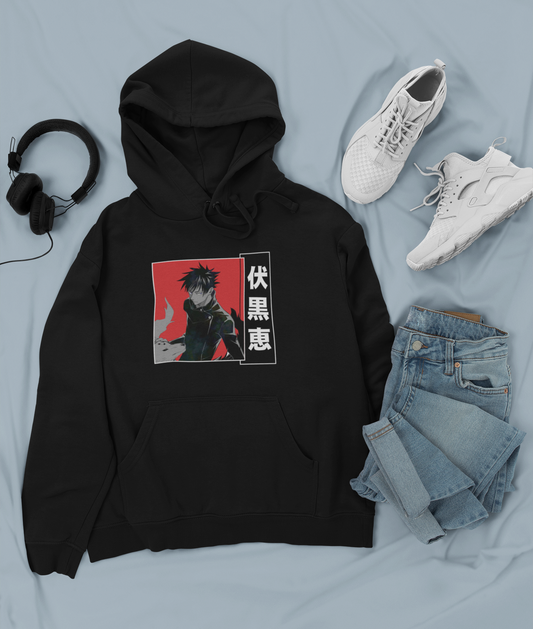 Canguro Otaku (Algodón y Poliéster) Personaje Megumi de Jujutsu Kaisen