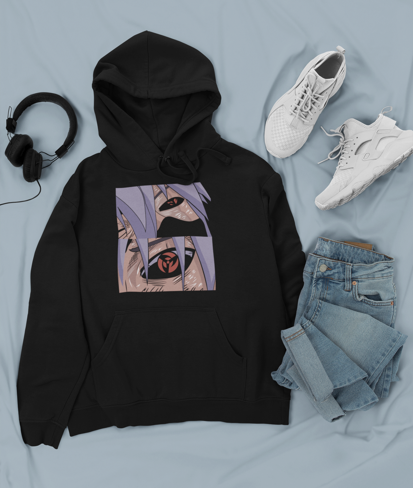 Canguro Otaku (Algodón y Poliéster) Personaje Kakashi de Naruto