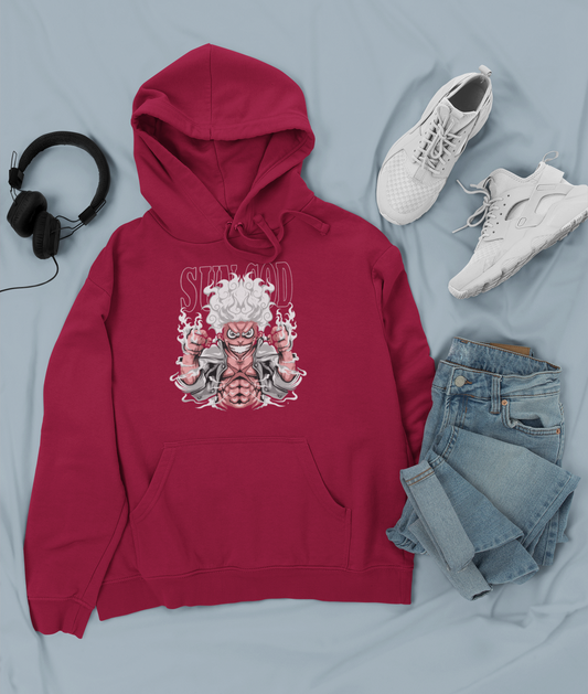 Canguro Otaku (Algodón y Poliéster) Personaje Luffy de One Piece