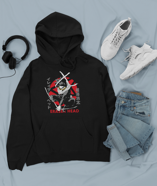 Canguro Otaku (Algodón y Poliéster) Personaje Aizawa de My Hero Academy