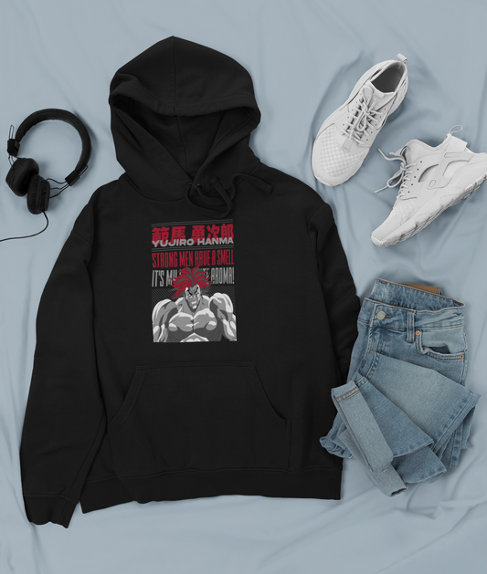 Canguro Otaku (Algodón y Poliéster) Personaje Yujiro de Baki