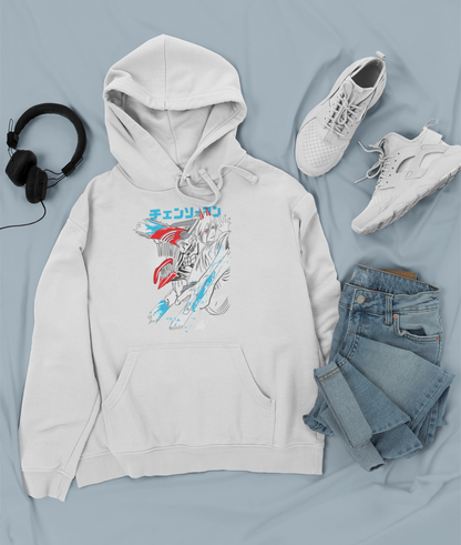 Canguro Otaku (Algodón y Poliéster) Personaje Denji y Power de Chainsaw Man