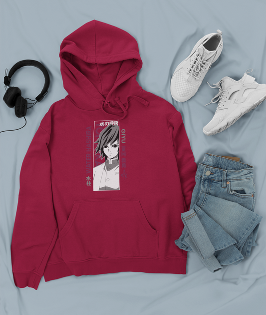 Canguro Otaku (Algodón y Poliéster) Personaje Giyu de Demon Slayer