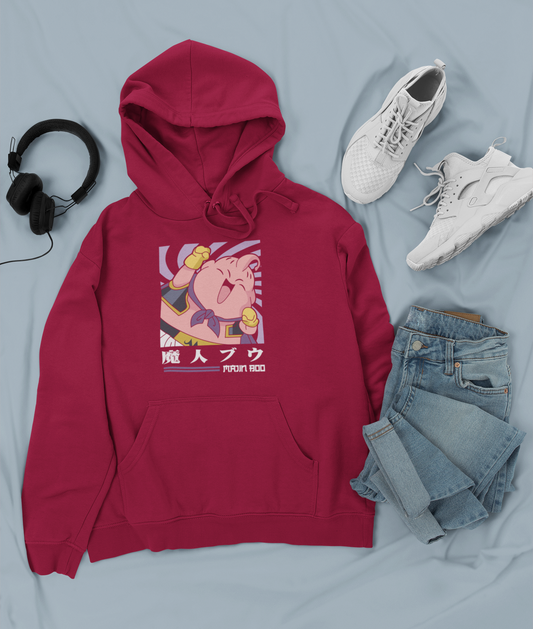 Canguro Otaku (Algodón y Poliéster) Personaje Majin Boo de Dragon Ball