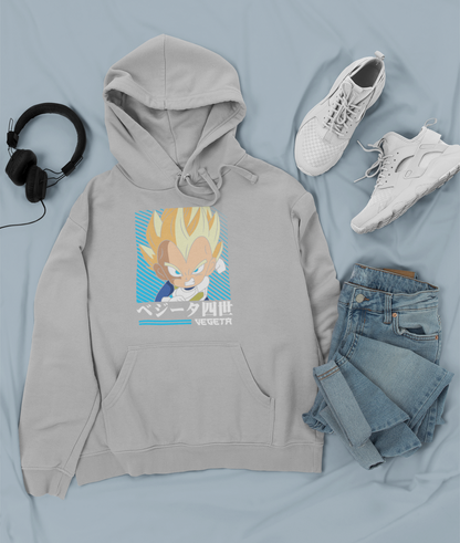 Canguro Otaku (Algodón y Poliéster) Personaje Vegeta de Dragon Ball