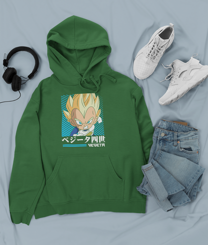 Canguro Otaku (Algodón y Poliéster) Personaje Vegeta de Dragon Ball