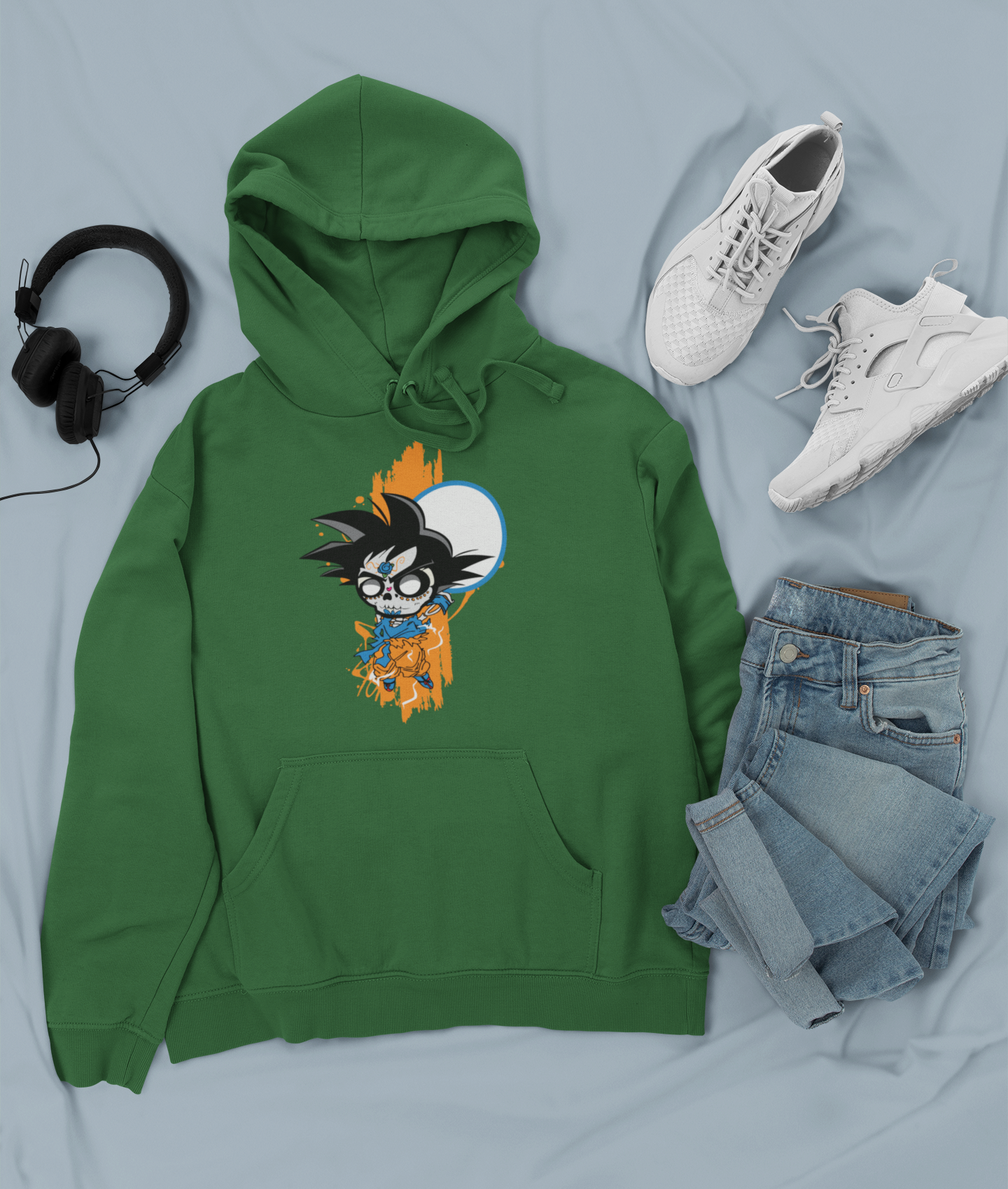 Canguro Otaku (Algodón y Poliéster) Personaje Goku de Dragon Ball