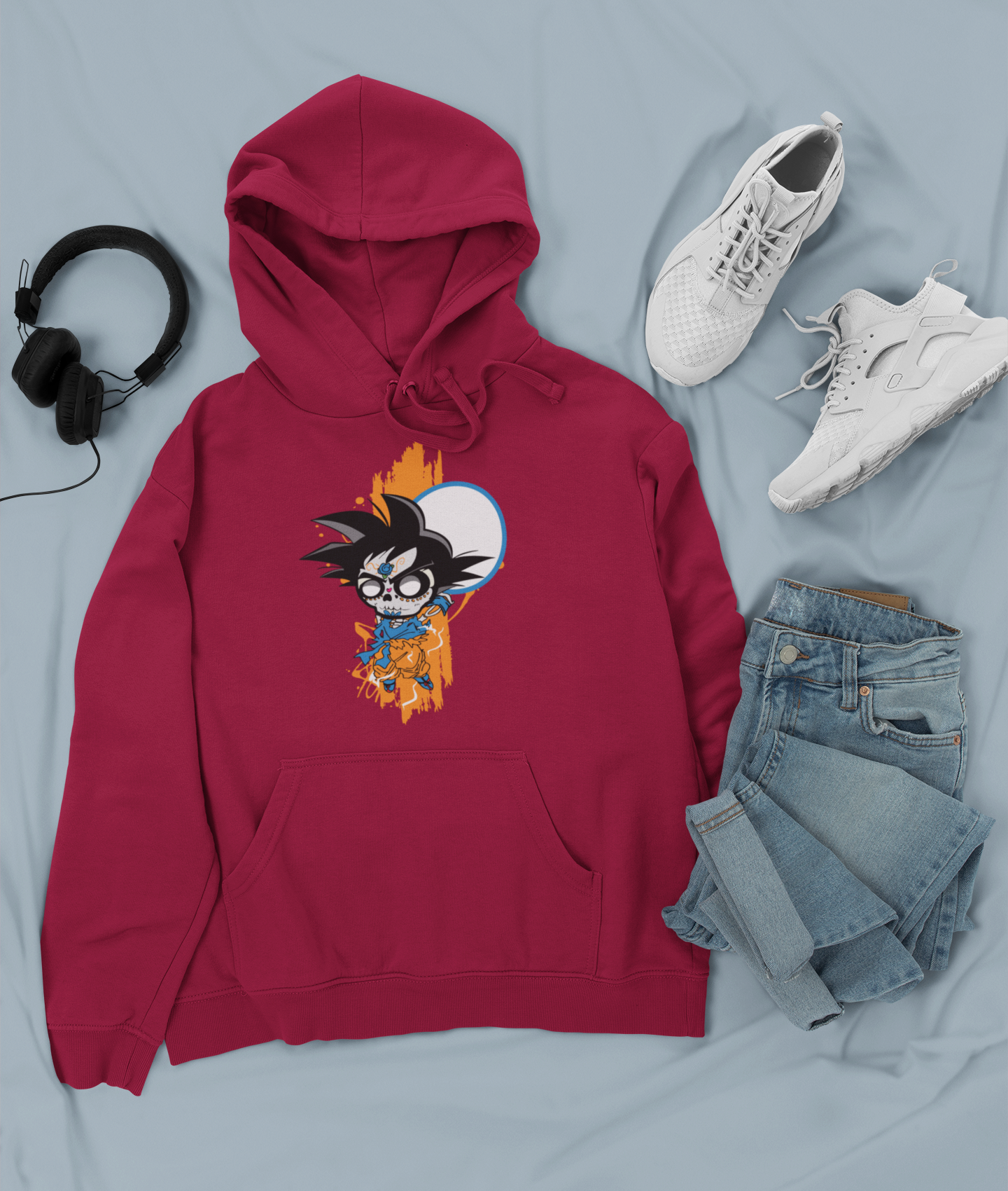 Canguro Otaku (Algodón y Poliéster) Personaje Goku de Dragon Ball