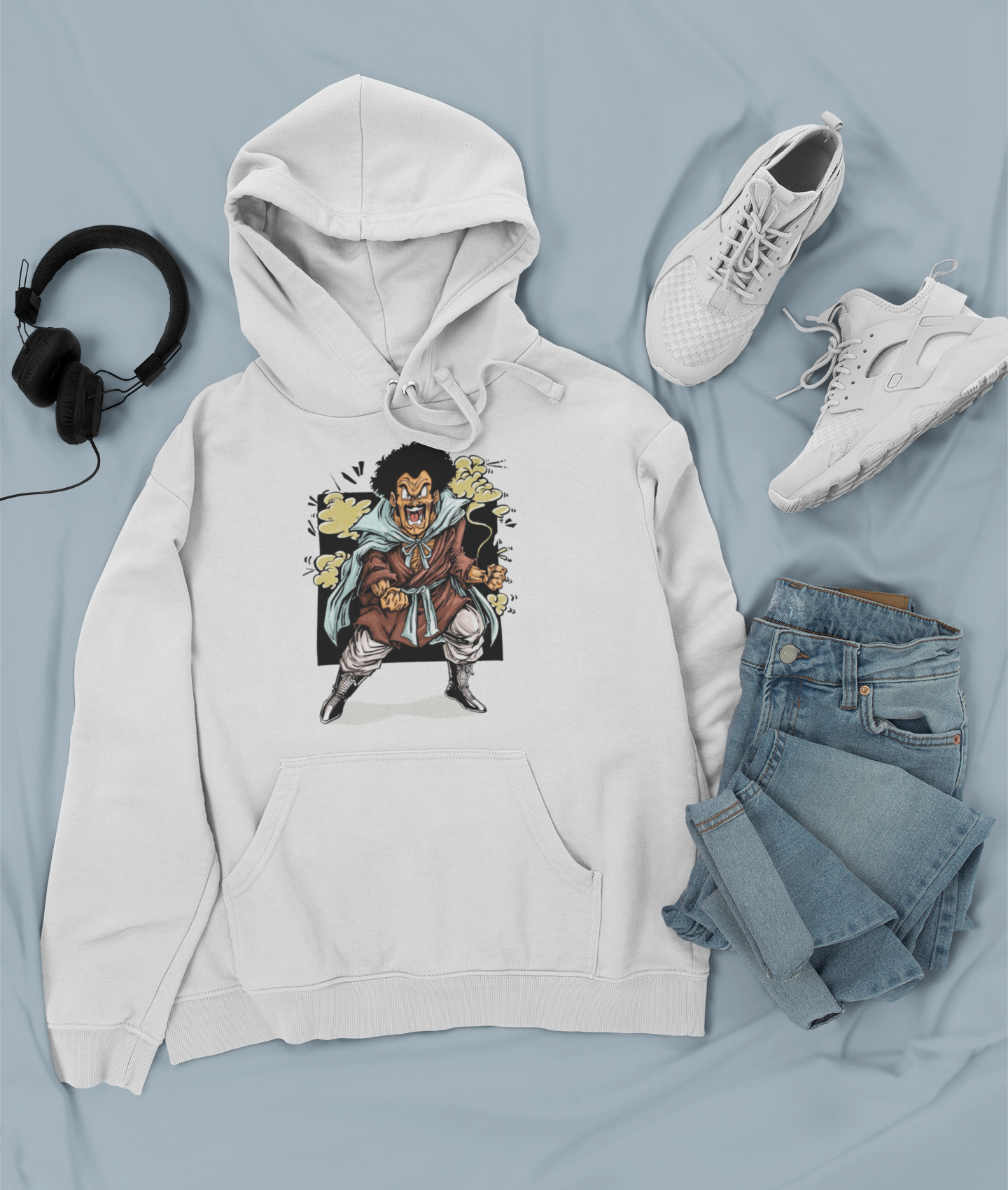 Canguro Otaku (Algodón y Poliéster) Personaje Mr Satan de Dragon Ball