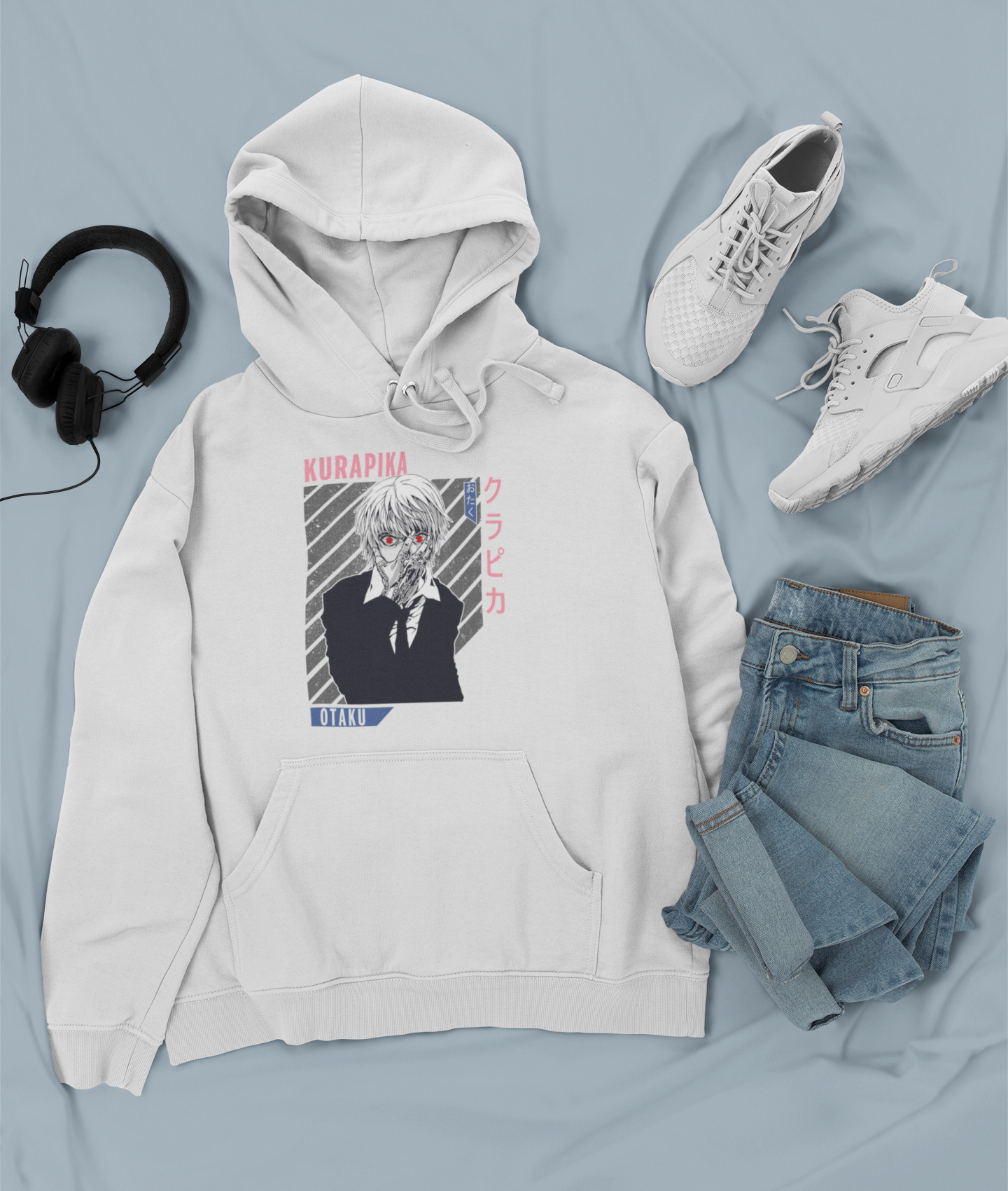 Canguro Otaku (Algodón y Poliéster) Personaje Kurapika de Hunter x Hunter