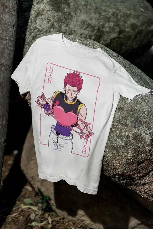 Camiseta Otaku (100% Algodón) Personaje Hisoka de Hunter x Hunter