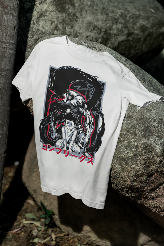 Camiseta Otaku (100% Algodón) Personaje Gon de Hunter x Hunter