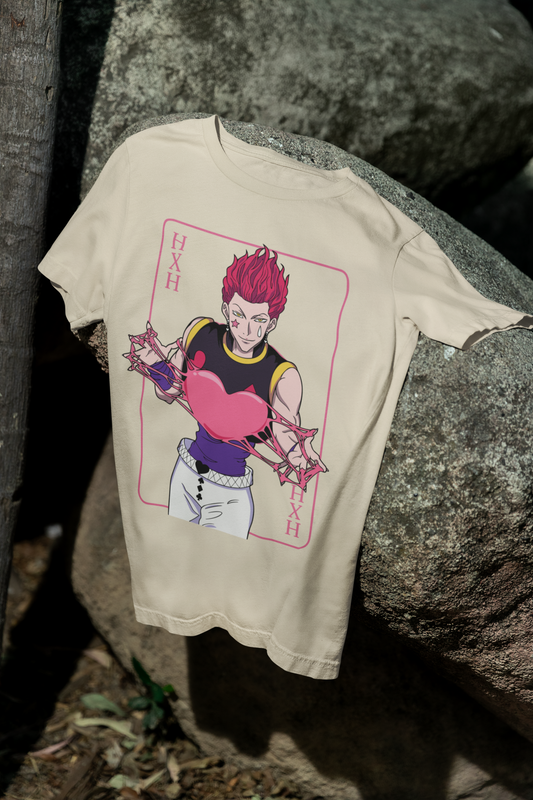 Camiseta Otaku (100% Algodón) Personaje Hisoka de Hunter x Hunter