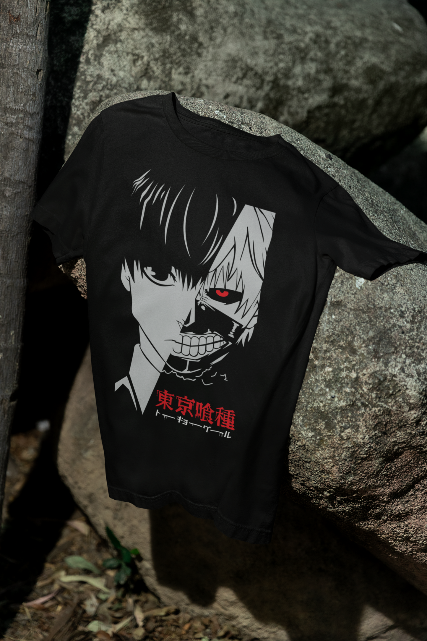 Camiseta Otaku (100% Algodón) Personaje Kaneki de Tokyo Ghoul