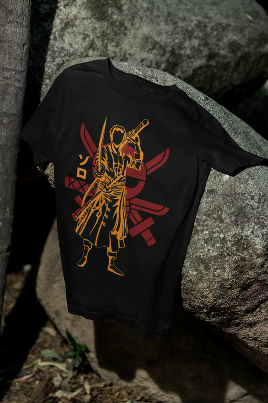 Camiseta Otaku (100% Algodón) Personaje Zoro de One Piece
