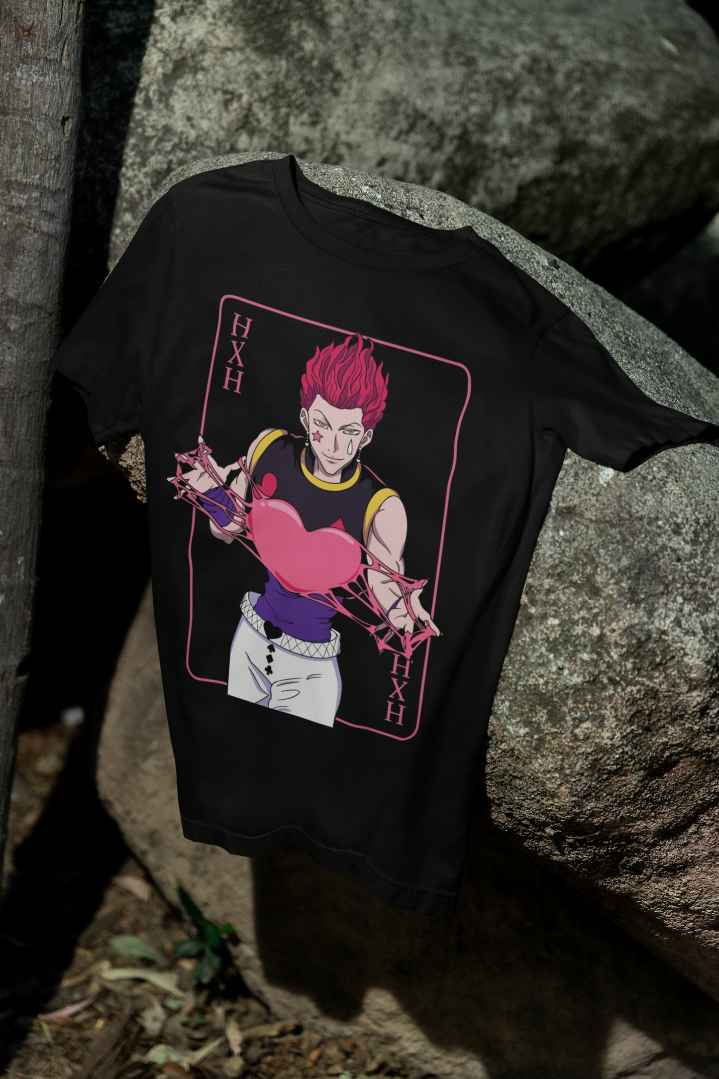 Camiseta Otaku (100% Algodón) Personaje Hisoka de Hunter x Hunter