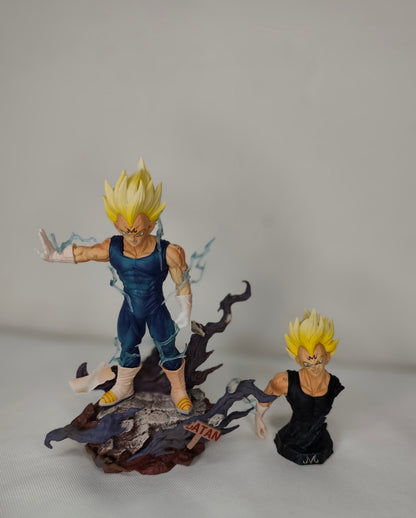 Figura Majin Vegeta – Dragon Ball Z – 19 cm – 2 en 1
